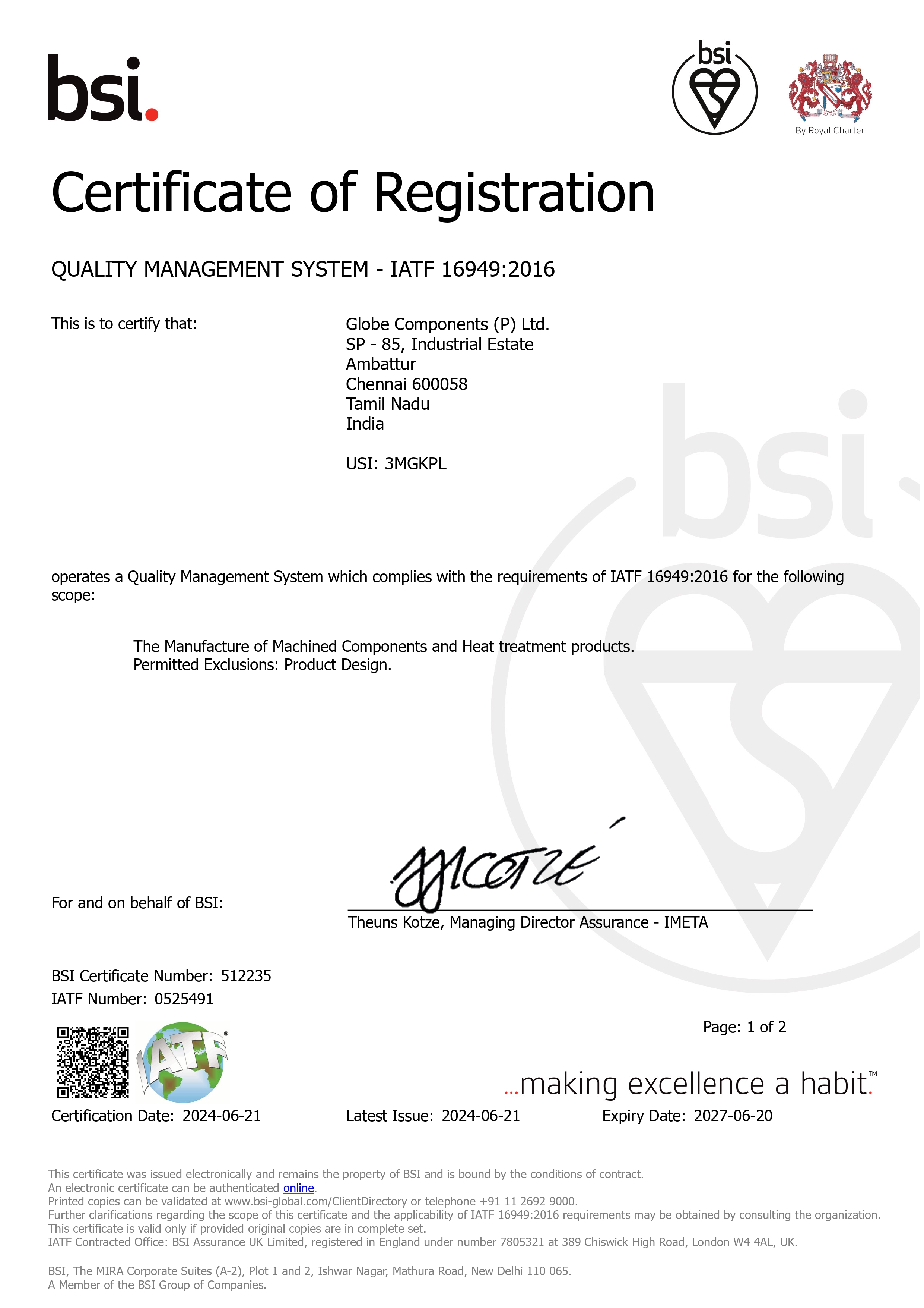 certificate 1